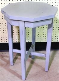 Octagonal painted table
