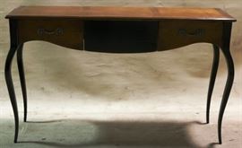 Cabriole leg sofa table by Polidor