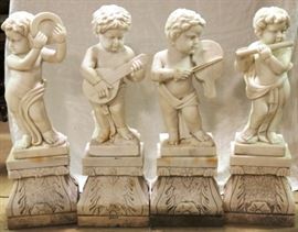 Vintage set marble 4 seasons