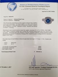 Appraisal $9,050.00 US