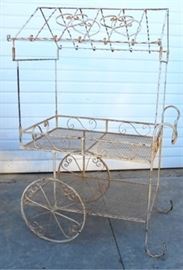 Garden tea cart