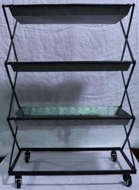 Scissor baking rack