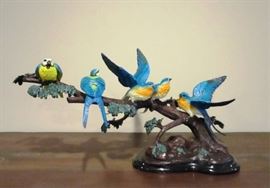 Bronze Blue birds