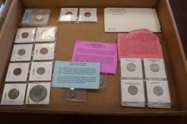 Box lot of Misc. Monies