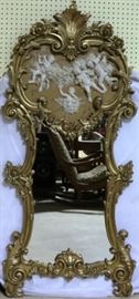 3D Cherub Mirror