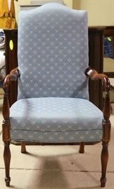 Victorian blue chair