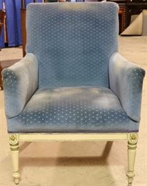Blue Velour chair