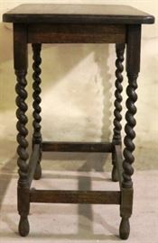 barley twist side table