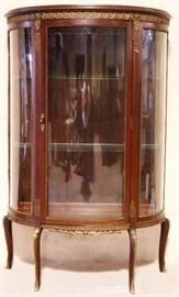 Bowfront Curio cabinet