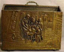 Bronze magazine rack