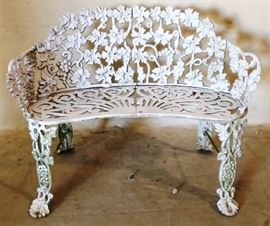 4 Piece Victorian iron garden set