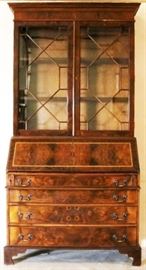 Gorgeous burled bureau secretary