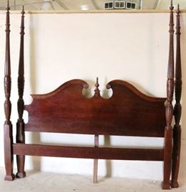American Drew king size poster bed