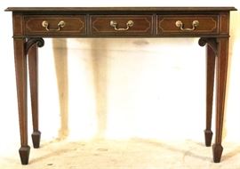 Inlaid console table