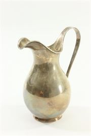 Lot 275: Kay Otto Fisker Sterling Silver Water Pitcher