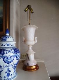 Marble lamps