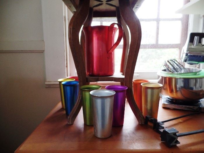 Colorful juice set