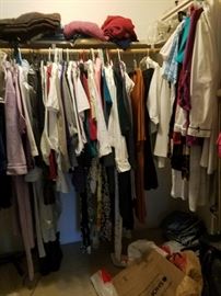 Lots of lots of fashionable women's and Men's clothing and accessories