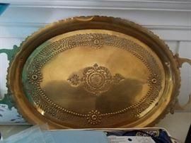 Brass Tray with outstanding details
