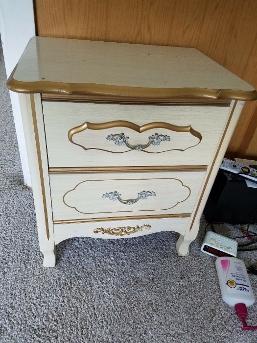 Shabby Chic/French Provincial Bedside Chest