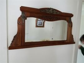 Antique Detailed Mirror 