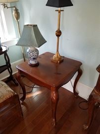 Two Lamp Tables with Style - Lots of Lamps