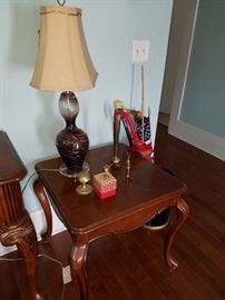 Handblown Art Glass Lamp