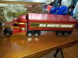 Big Brute Sound Truck and other toys