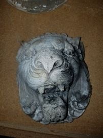 Garden Lion Head Wall Decoration
