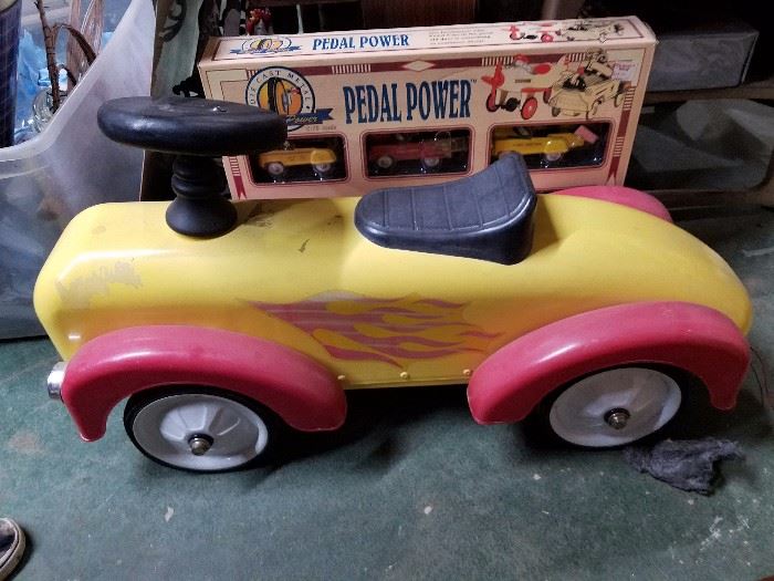 Vintage toy cars