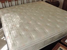 Mattress on the first floor