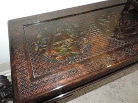 Detail of Widdicomb Hall Table