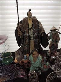 Samurai Statue circa 1950's