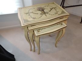 Painted Stacking Tables