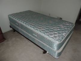 one of TWO Twin Beds on Hollywood Frames - CLEAN