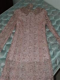 GREAT PINK Vintage Dress !!!