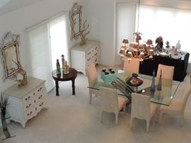 Looking from upstairs down into the DR 