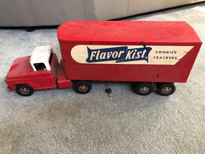 1960’s Tonka Flavor Kist Trailer & Truck