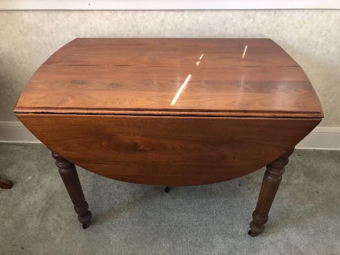 Antique Walnut Dropleave Table