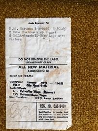 Mid Century Modern Pair of Upholstered Chairs