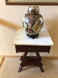 Marble Top Side Table