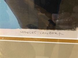 Georges Lambert Signed & Numbered Print