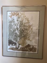 P. Crane Signed & Numbered Lithograph