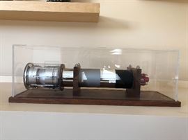Large Vintage TV Tube in Display Case