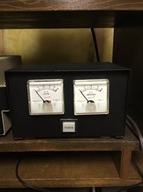 Electro-Mechanical EIMCO Volt & Amperes Meters