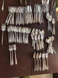 Community Silverplate Flatware Set