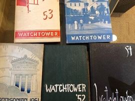 Beverly Hills Watchtower Year Books 1951-55