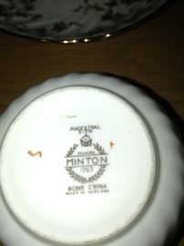 Minton "Ancestral" bone china - made in England
