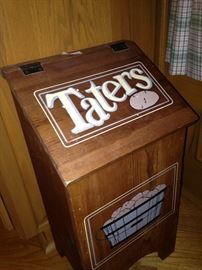 "Taters" bin