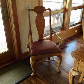 Bob Timberlake dining chair with arms. Set has 6 chairs 
